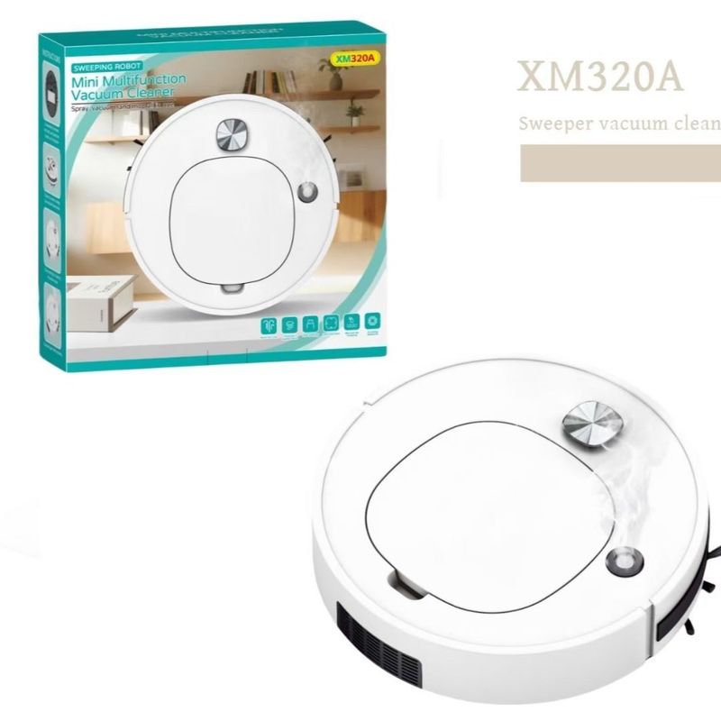 Smart Home Robot Fully Sweeping Mopping Floor Machine 3-in-1 Vacuum Cleaner Automatic Cleaning_voghion.com