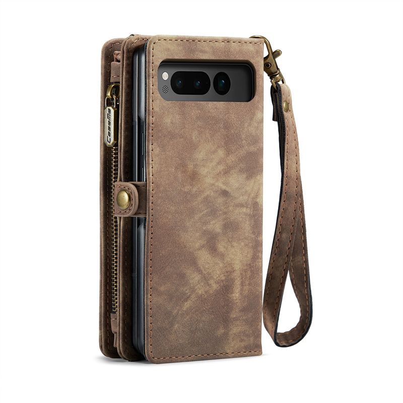 Gilt für Google Pixel Fold Card Ledertasche Neue Pixel Fold Telefontasche Brieftasche Schutzhülle_voghion.com