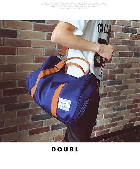 Travel Bags New Fashion Luggage Bag Men's Gym Bag Leisure Sports Travel Bag Logo Handbag_voghion.com
