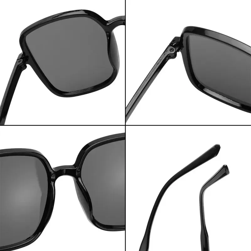Heißer Verkauf Quadrat Sonnenbrille Frau Retro Vintage Gradienten Sonne Weibliche Klare Linse Schwarz Weiß Oculos De Sol Gläser Frauen_voghion.com