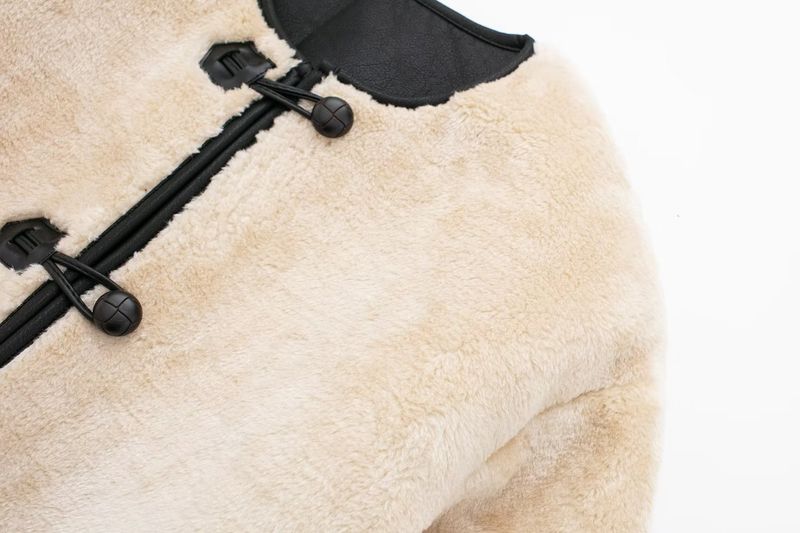 Women's clothing 2024 autumn and winter new patchwork fur coat jacket_voghion.com