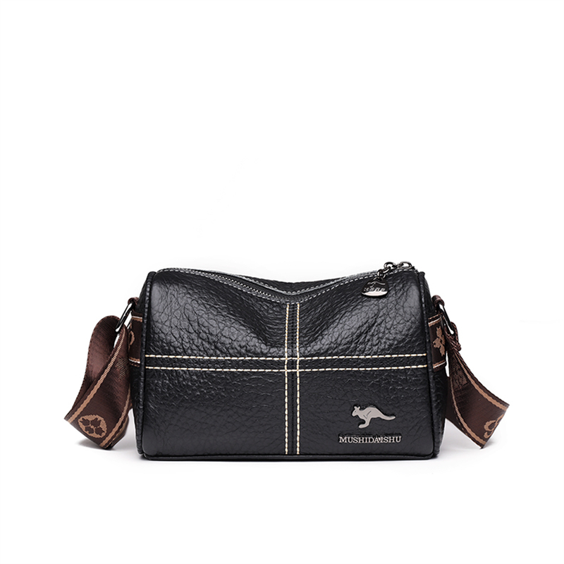 Designer Solide Echtleder Kleine Handtasche Weibliche Messenger Tote Sac Hochwertige Kuh Leder Schulter Umhängetasche_voghion.com
