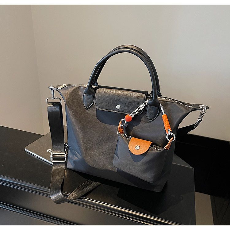 Borsa da donna, grande capacità, portatile, stile gnocco, alla moda, con tracolla a tracolla e giunzioni_voghion.com