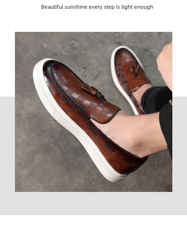 Loafers Men's Summer Breathable Loafers Slip-on Loafers Versatile Slip-on Casual Shoes_voghion.com