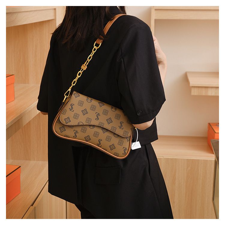 Borsa da sella 2023 Borsa da donna stampata Borsa a tracolla monospalla alla moda Borsa da donna Advanced Sense_voghion.com