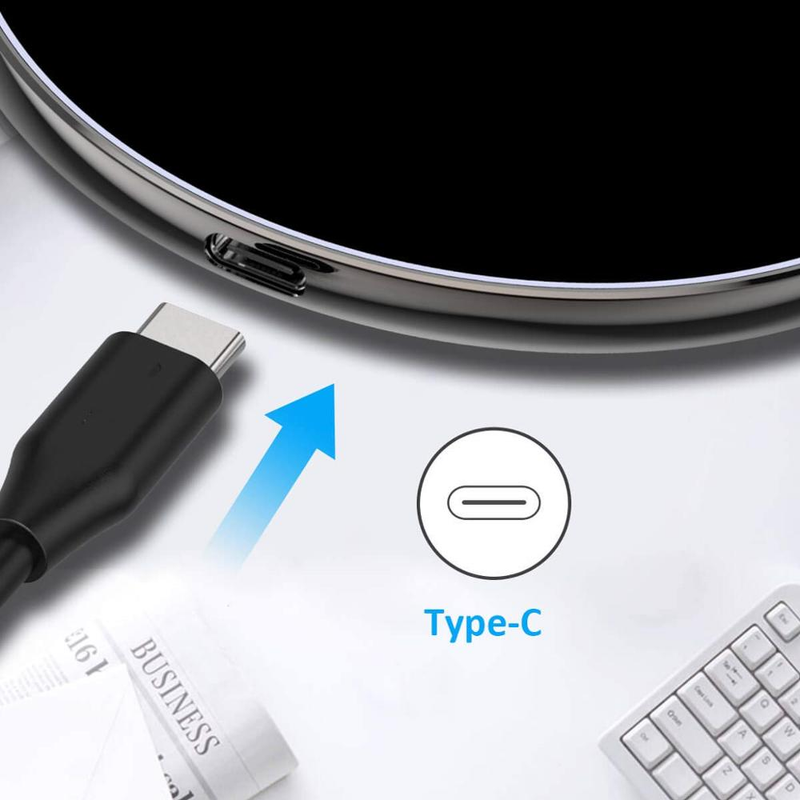 Schnelles kabelloses Ladepad: Kompatibel mit iPhone und Samsung Galaxy – Laden Sie Ihr Telefon schnell auf!_voghion.com