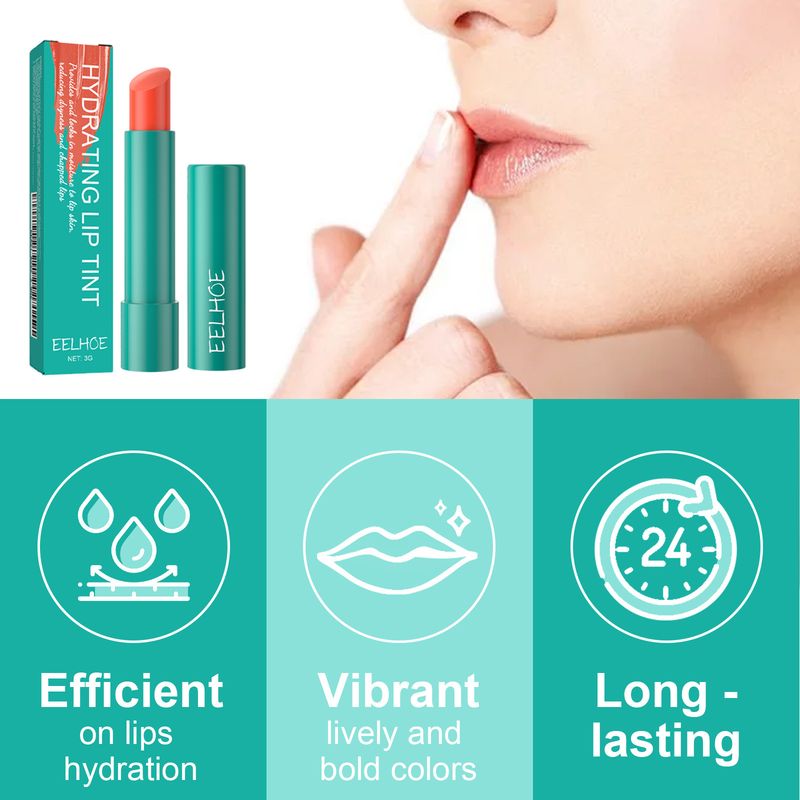 EELHOE Moisturizing Care Gloss, rossetto nutriente, idratante, colorato e volumizzante._voghion.com