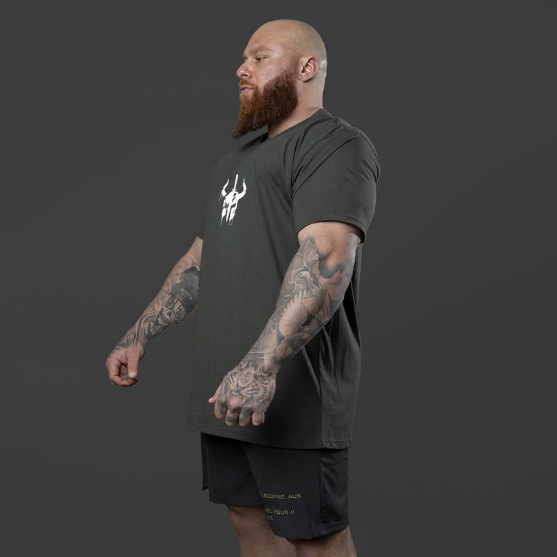 Muscle Vår/Sommar Nya mäns Sport Fritid Gym Träning Löpning Lösning Andas utomhus Kortärmad T-shirt Topp_voghion.com