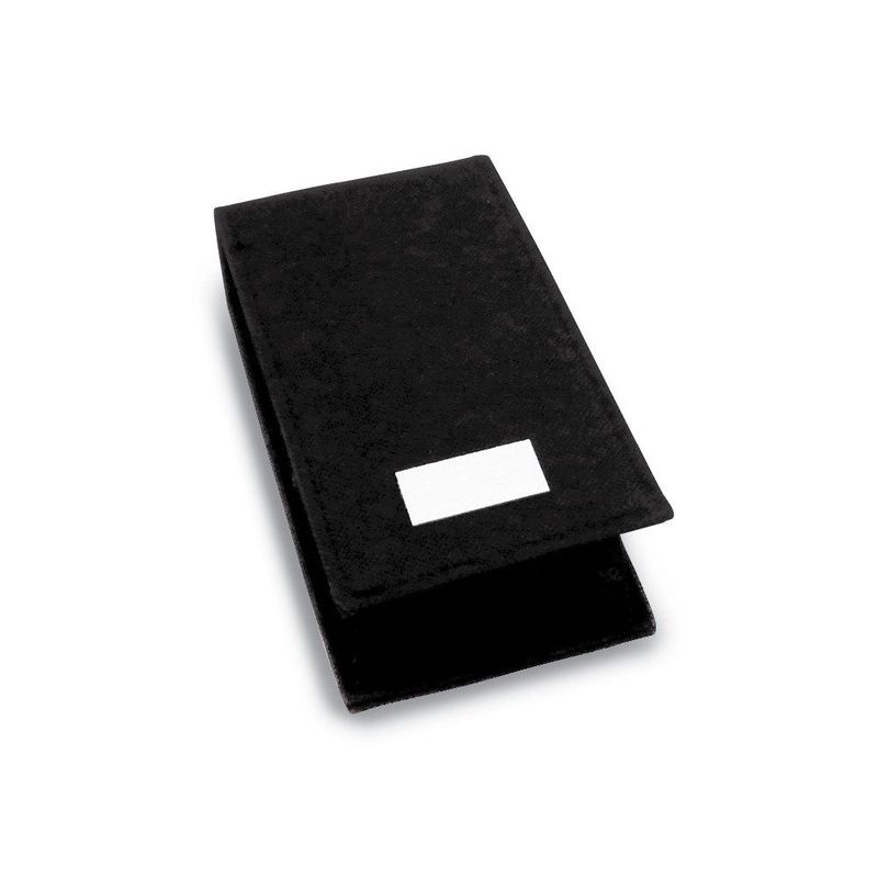 Chrome-plated Finish Razor And Brush In Black Canvas Case_voghion.com