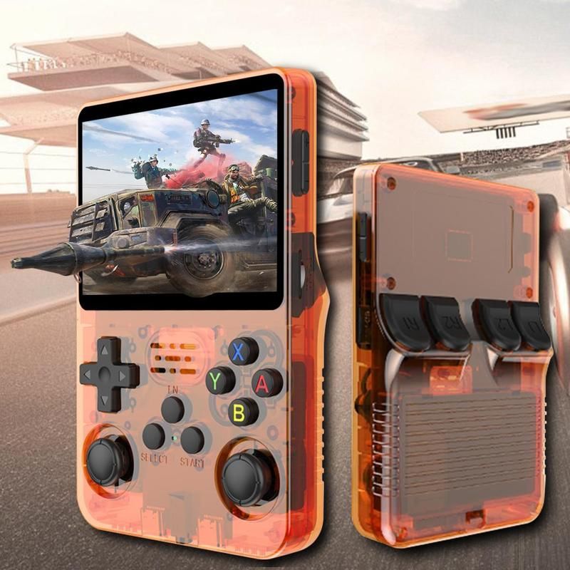 1 Stück Retro-Spielkonsole, tragbare Spielkonsole für Zuhause und Büro, HD-Farbbildschirm-Handheld-Spielkonsole für Herren und Damen_voghion.com