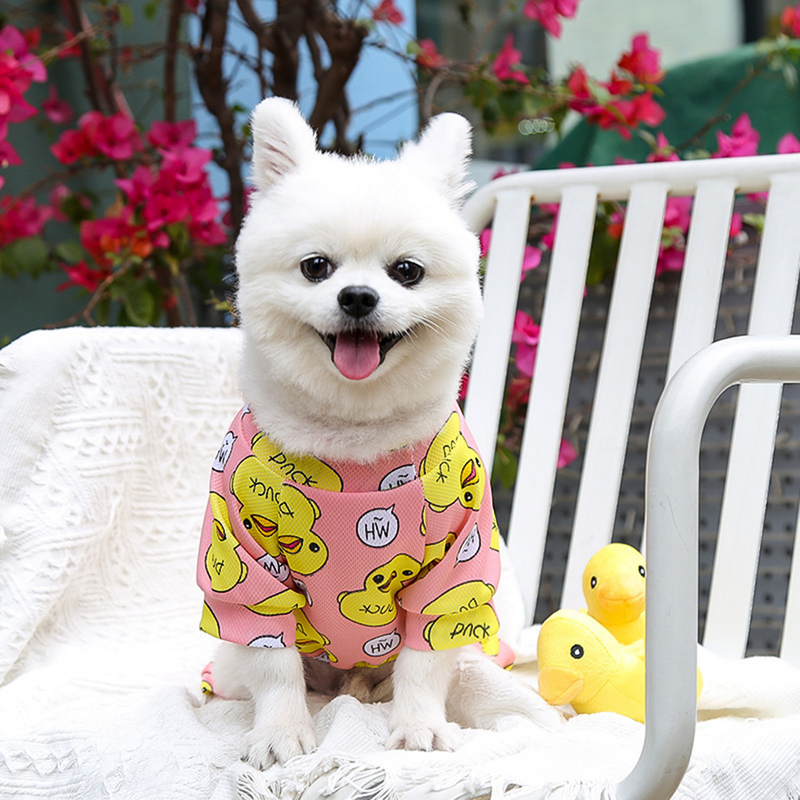 Haustier-Stoff, auffällig, entzückend, Dekoration, Hunde-Pyjama, kleines warmes Welpen-Outfit für draußen_voghion.com