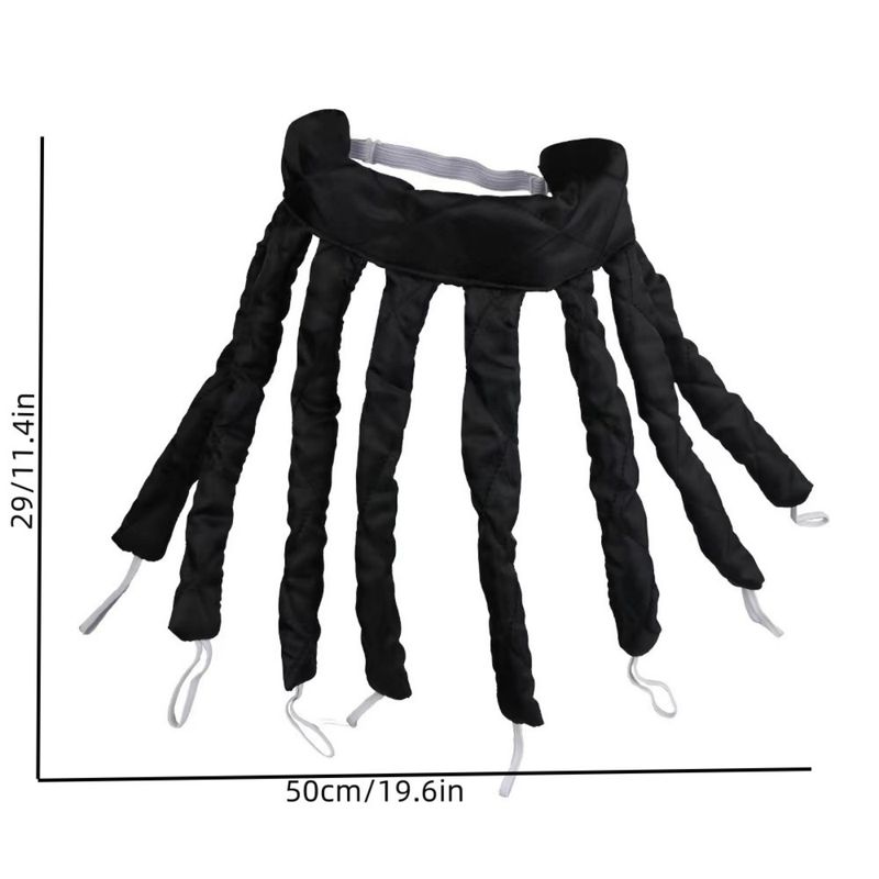 Hitzefreier Lockenwickler, Klett-Lockenstab Octopus Lazy Curling Hair schadet dem Haar nicht Schlaf-Lockenwickler Big Wave Curling Batch_voghion.com