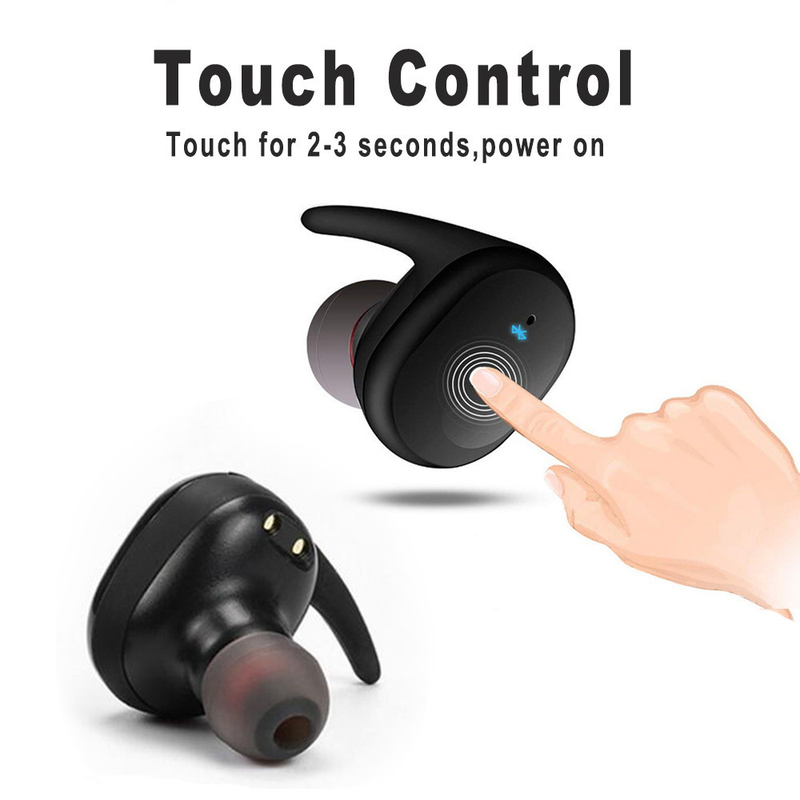 Drahtlose Bluetooth 5.0 TWS-Geräte, Anti-Bruch-Kopfhörer, Lautsprecher, mit Mikrofon, für iPhone, Samsung, Huawei_voghion.com