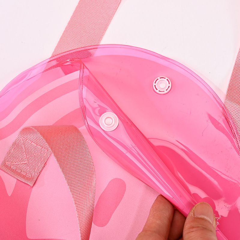 PVC Laser Ins Style Geburtstagsgeschenk Button Tote Jelly Bag kann gedruckt werden_voghion.com
