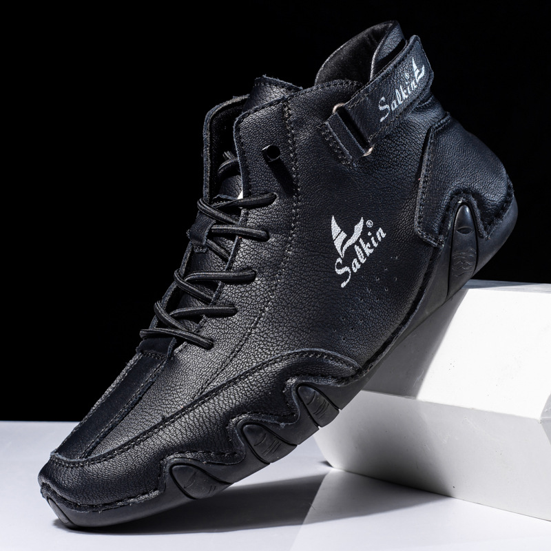 Unschlagbare Qualität Octopus Schuhe, High Top Martin Warm Herbst und Winter, Herren Casual Short Boots, Amerikanische Segelschuhe_voghion.com
