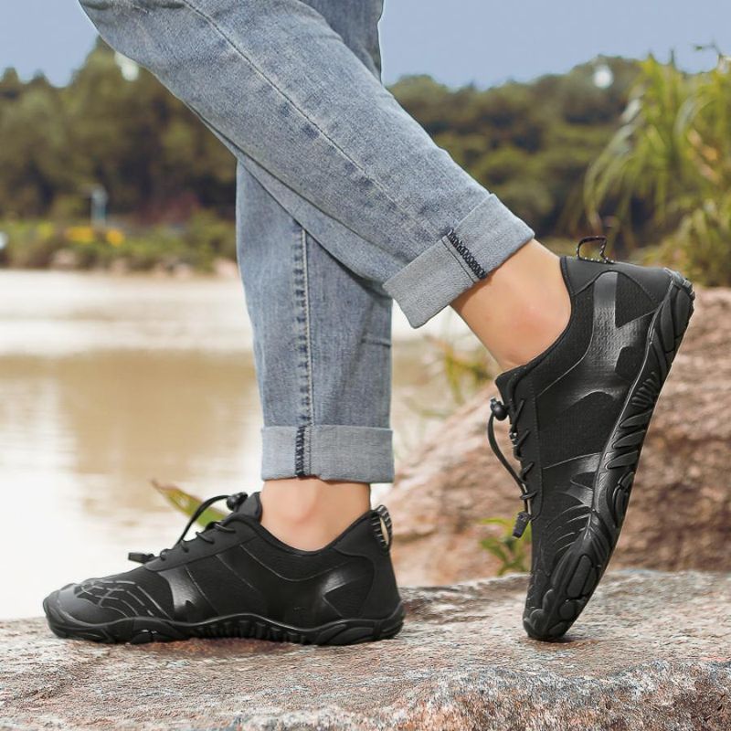 Unschlagbare Qualität 2023 Neue Outdoor-Fünf-Finger-Bergsteigen Atmungsaktive Wanderschuhe für Herren im Gelände Klettern Laufen Creek Tracing_voghion.com