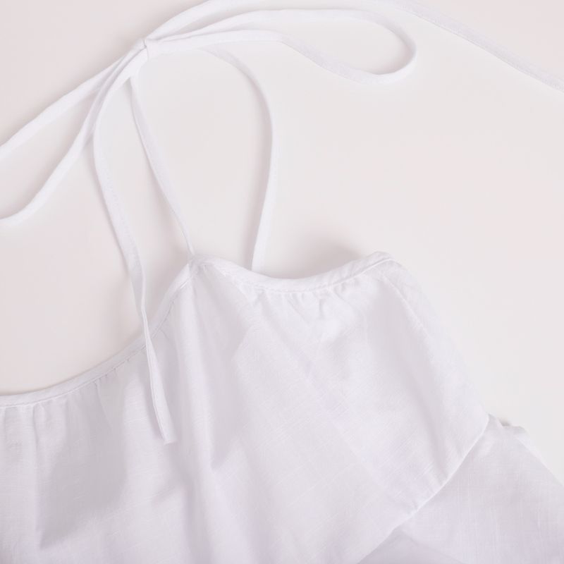 Velvet Plus Regular Embroidered Sleeveless Short Neck Maxi Midi Autumn Summer End High Tie Printed Breathable Outfit_voghion.com