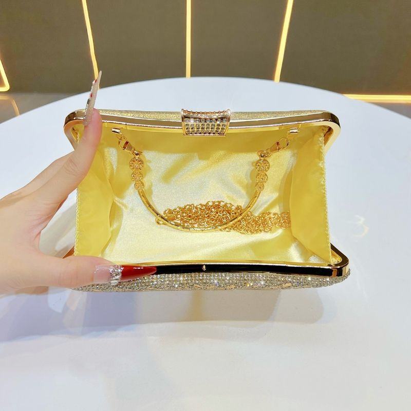 New Women's With Rhinestones, Ladies' Clutch Socialite Evening Bag, High-End Handbag, Single Shoulder Crossbody Bag_voghion.com