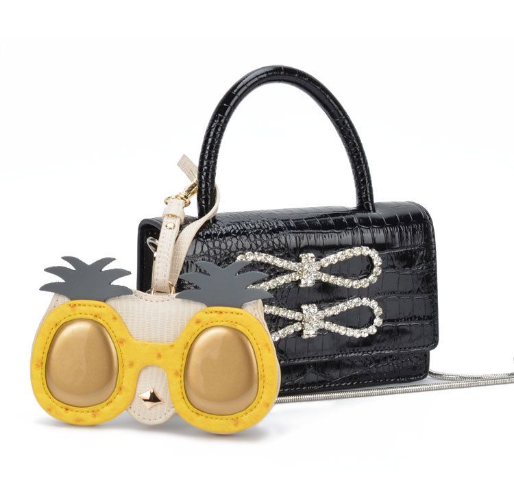 Unisex Brillentasche Out of the Street Brillentasche Sonnenbrillenbox PU Leder Sonnenbrillentasche Hakenanhänger_voghion.com