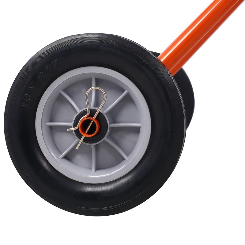 370W Portable Electric Concrete Mixer Cement Mixing Barrow Machine Mixing Mortar Handle With Wheel (4.6 Cu/ft.)_voghion.com