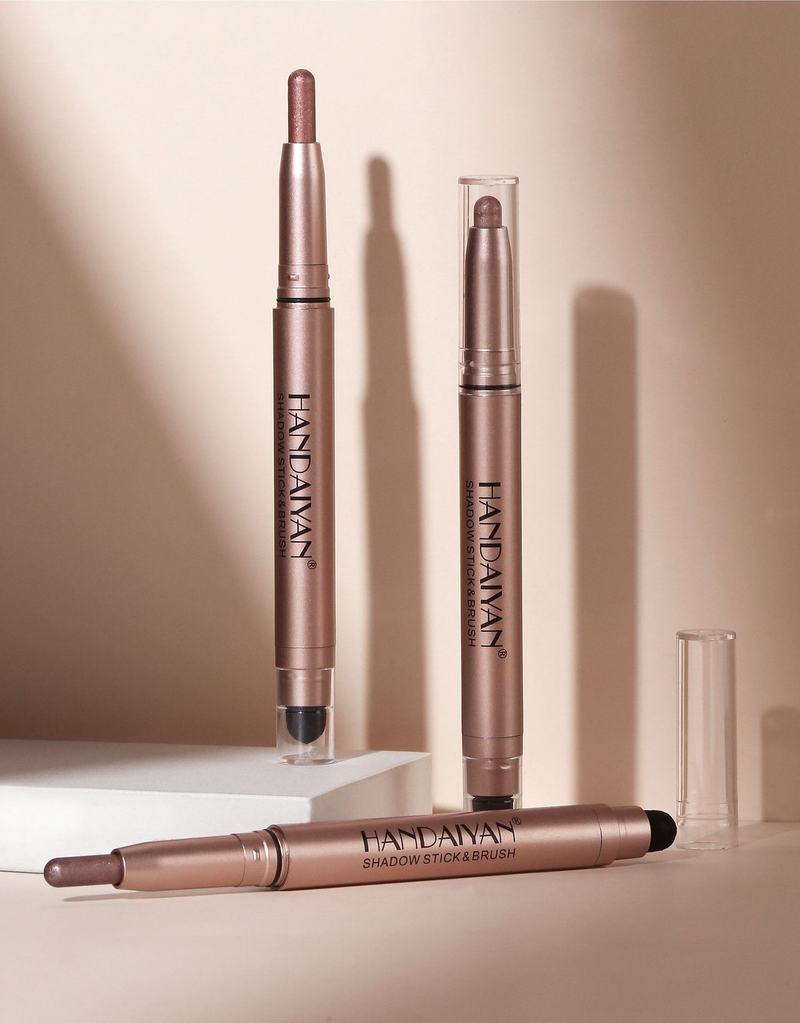 HANDAIYAN Double - Headed Eyeshadow Stick - Non - Smudging, Highlight, Contour, Pearl Shimmer Eyeshadow Pencil_voghion.com