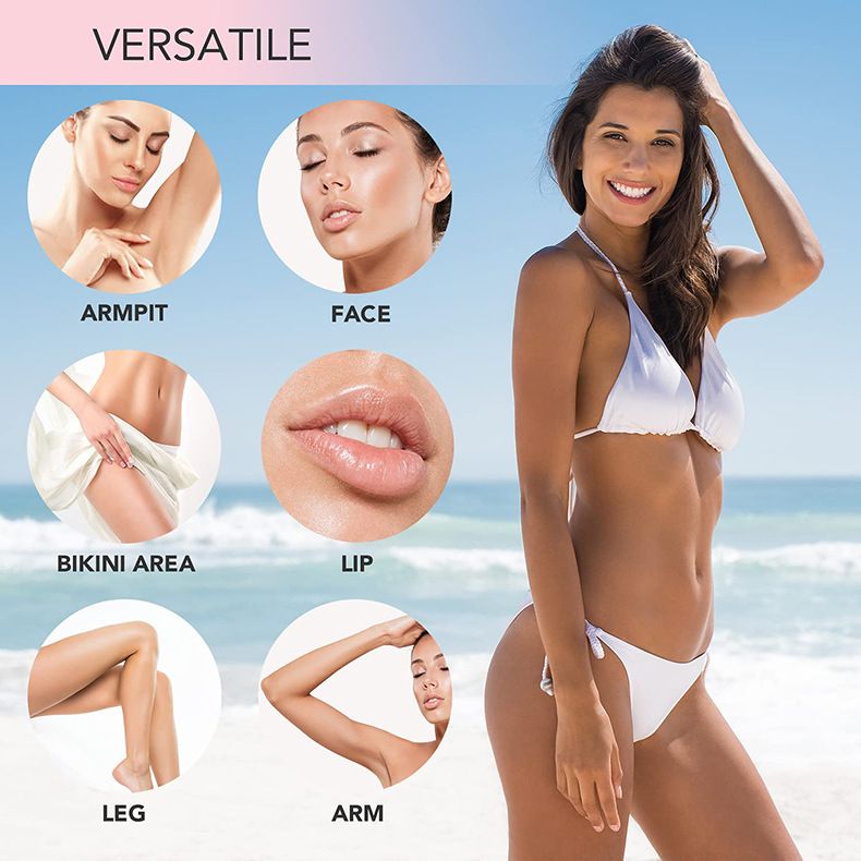4-in-1-Multifunktions-USB-Elektro-Augenbrauentrimmer für Damen, Lippenstift-Haarentferner, Intimrasierer_voghion.com