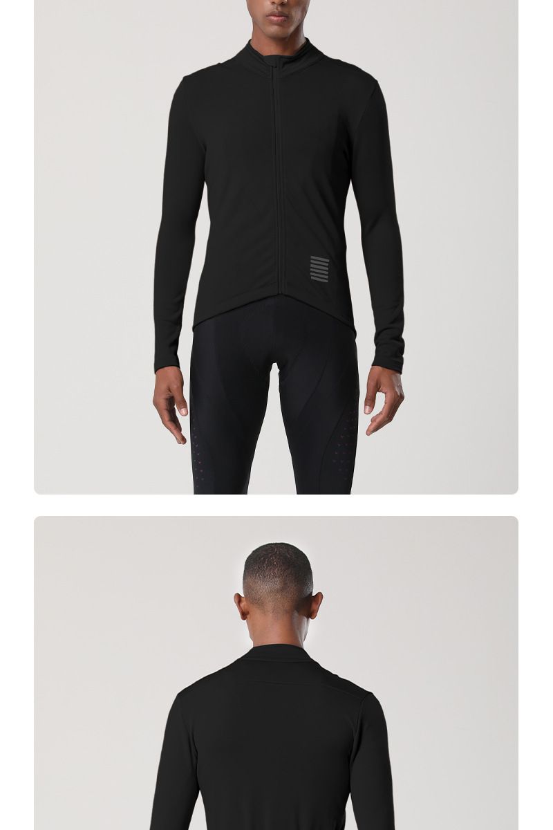 Sports autumn and winter new fleece riding clothes long sleeved mountain bike equipment with fleece warm riding clothes_voghion.com