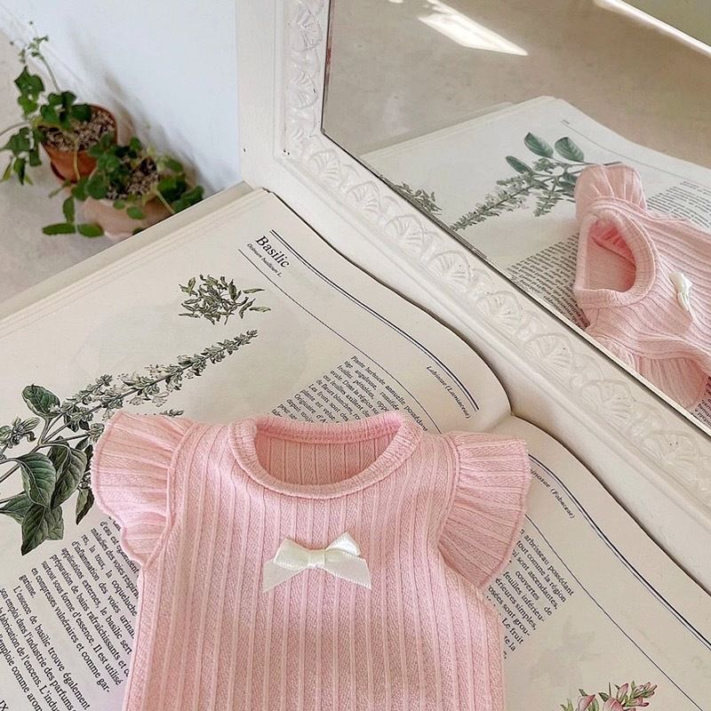 Vêtements pour chien et chat, mignons et adorables, pour le printemps et l'été, gilet à manches fines et volantes, motif Teddy Bichon, pour petits chiens_voghion.com