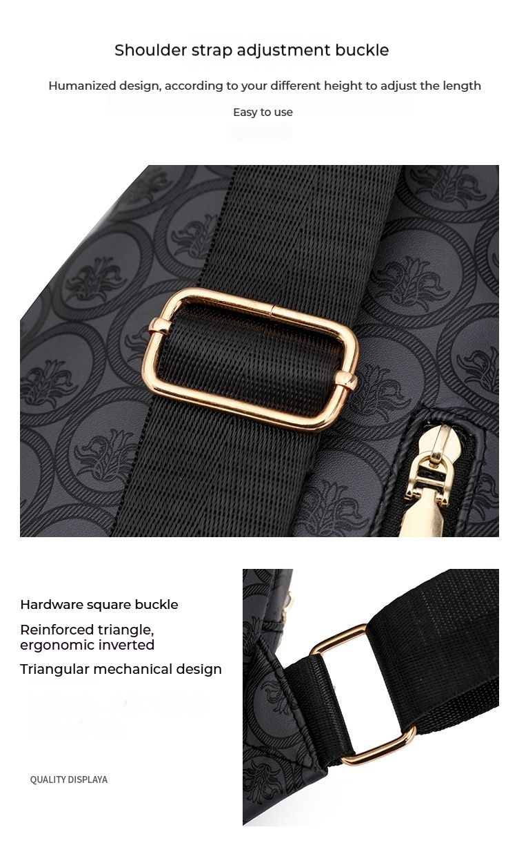 Chest Bag, New Arrival Fashionable And Simple European And American Retro Style Women's Bag, Classic And Versatile Crossbody Bag._voghion.com