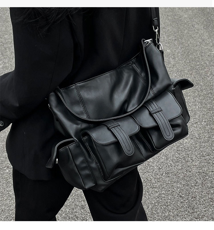 Borsa tote di grande capacità nicchia femminile borsa a tracolla all-match borsa a tracolla borsa da moto per ragazza calda moda femminile_voghion.com