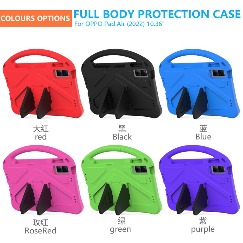 Cover for Oppo Pad Air 10.36 inch 2022 case shockproof EVA Tablet Stand Case for OPPO Pad Air 2022 10.36 inch para coque_voghion.com