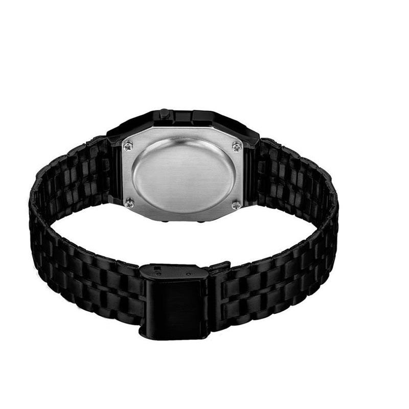 Men's Watches Metal Strap Wr Fashion Gold And Silver Cold Light 91w Electronic Watch_voghion.com