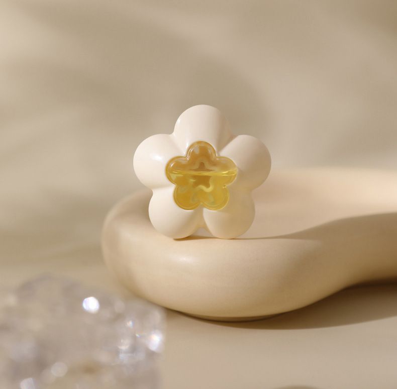 Lufterfrischer für Auto und Bad, Blumenduft (Osmanthus/Gardenie/Weißer Pfirsich), Lüftungsclip-Design, lang anhaltender Duft, Geruchsneutralisierer_voghion.com