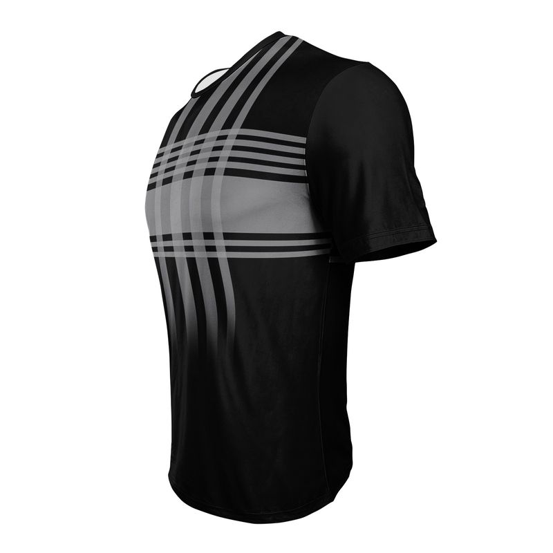 2025 Modern Mens Graphic T Shirt Stripe Geometry Design Summer Streetwear Short Sleeve Tee Hipster Harajuku Style Breathable Cot_voghion.com