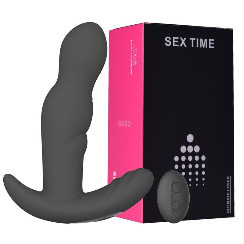 Rotierender Stecker Drahtlose Fernbedienung Prostatamassagegerät Hinterhof Analvibration Masturbationsgerät Erwachsene Sexprodukte_voghion.com