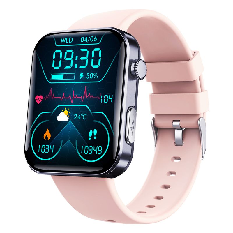 F300 Smart Watch Rate Blood Pressure Measurement ECG Record Heart Health Reminder Multi-Function_voghion.com
