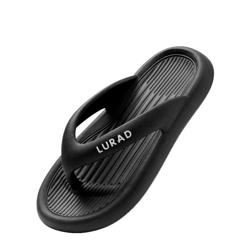 Lurady Flip-Flops für den Sommer für Herren und Damen, dicke Sohle, rutschfeste EVA-Außenbekleidung mit dem Gefühl, als würde man auf Kot oder Füße treten_voghion.com