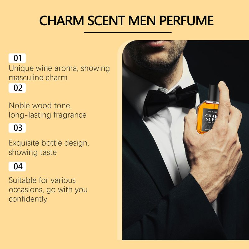 Män Sandelträ Parfym Spray Flirtande Feromon Icke-stimulering Långvarig Doft Romantik Dejt Attrahera kvinnor Doft_voghion.com