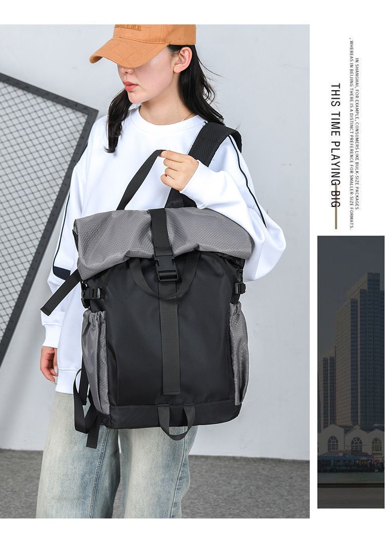 Functional for travel, outdoor mountaineering, cycling, hiking, large capacity backpack, waterproof, lightweight_voghion.com