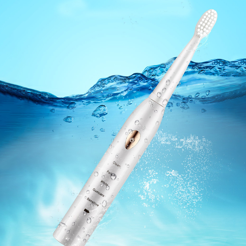 Elektrische Zahnbürste für Männer und Frauen, Paar, Haushalt, Aufhellung, wasserdicht, Ultraschall, wiederaufladbar, automatische Zahnbürste_voghion.com