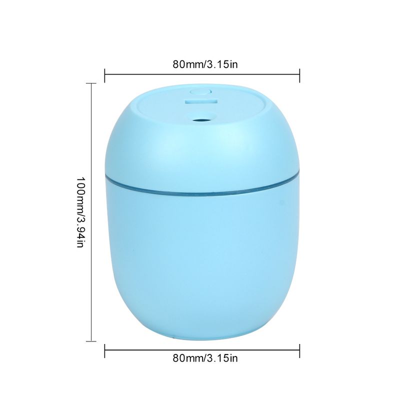 USB Mini Luchtbevochtiger Aroma Essentiële Olie Diffuser Voor Thuis Auto Ultrasone Dempende Mistmaker Diffuser Met LED Kleurenlamp_voghion.com