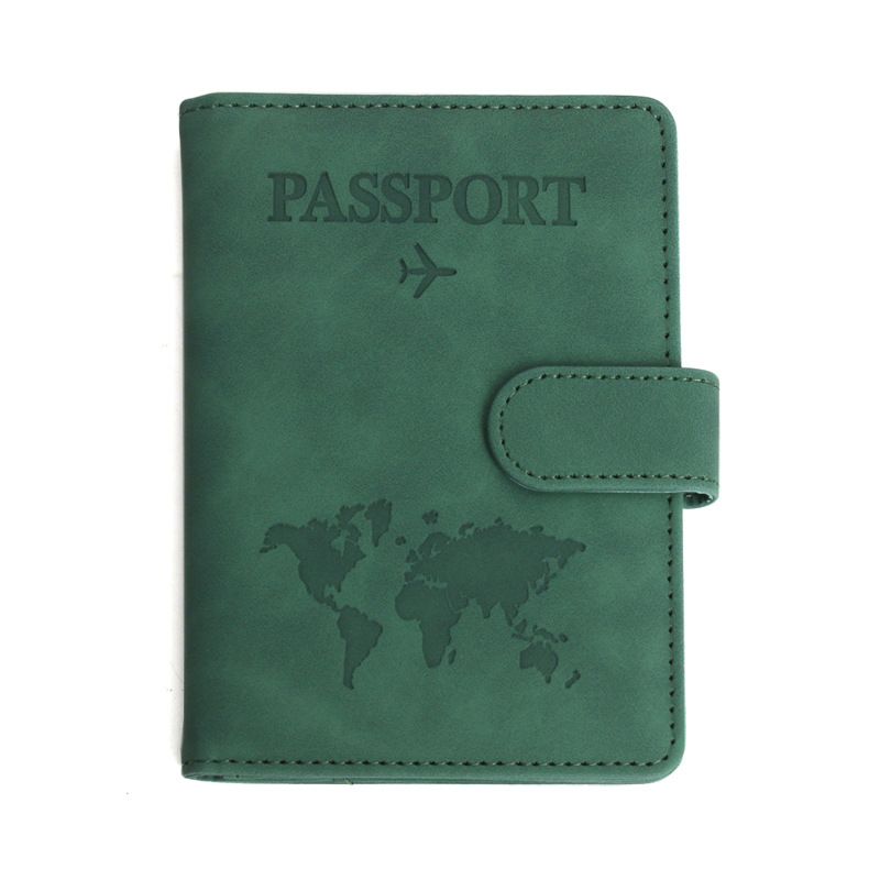 PU Spot Passport Bag, Multi-function ID Bag, Storage Bag, Passport Holder, Anti-theft Brush, Passport Holder._voghion.com