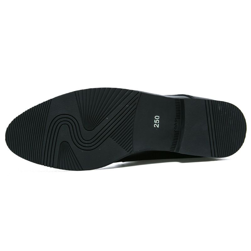2020 Herbst und Winter Neue koreanische modische High-Top-Lederschuhe für Herren Formale einlagige Schuhe Business Travel Lederschuhe für Männer_voghion.com