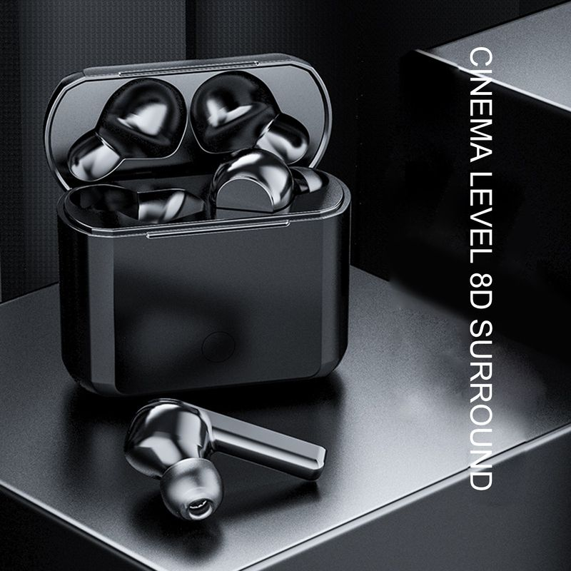 Wasserdichter True Stereo Bluetooth-kompatibel V5.0 Drahtloser Kopfhörer mit Mikrofon-Touch-Steuerung_voghion.com