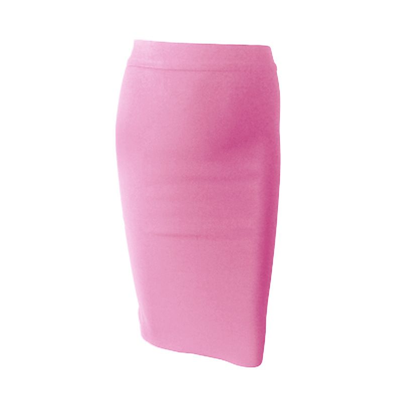Abbigliamento da donna Stile caldo Multicolore Alla moda Tutto abbinato Fasciatura Gonna al ginocchio Stile quattro stagioni_voghion.com