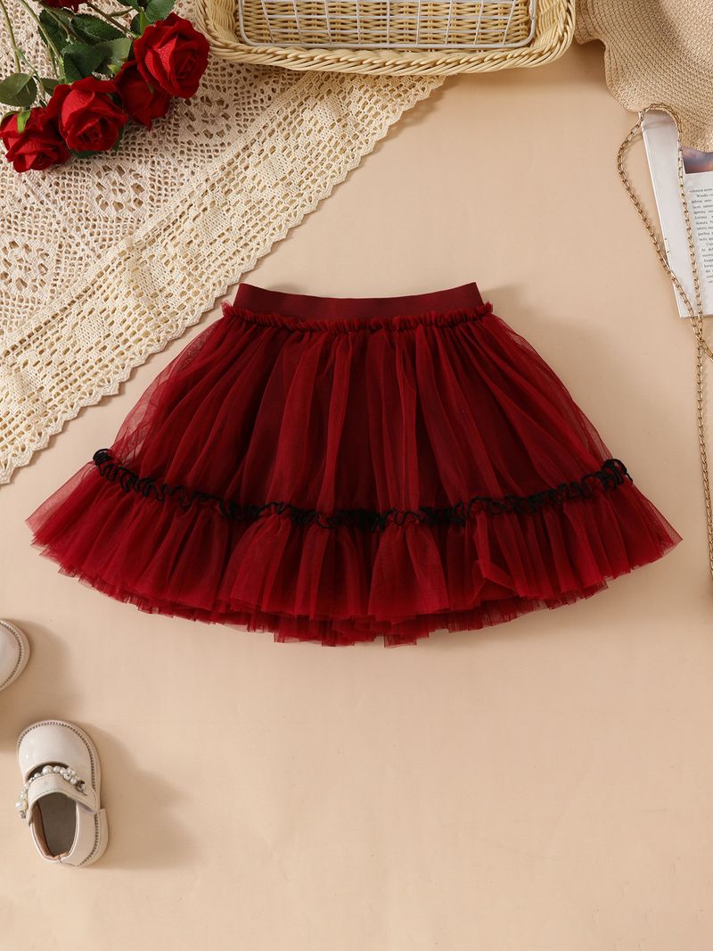Mutter Kinder Tutu Rock Ausländischen Mädchen Rock Neue Stil Baby Mädchen Tutu Rock Stilvolle kinder Mesh Rock_voghion.com