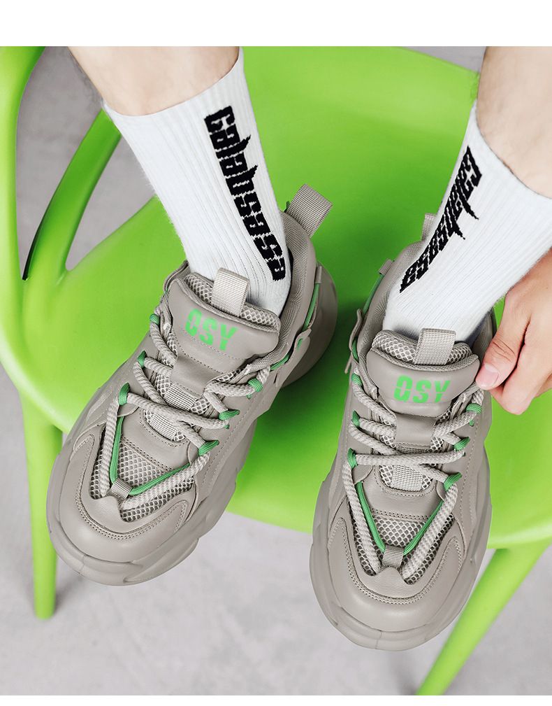 Scarpe da ginnastica casual da uomo, traspiranti, antiscivolo, con suola spessa, per lavoro e tempo libero, leggere e comode, per camminare_voghion.com