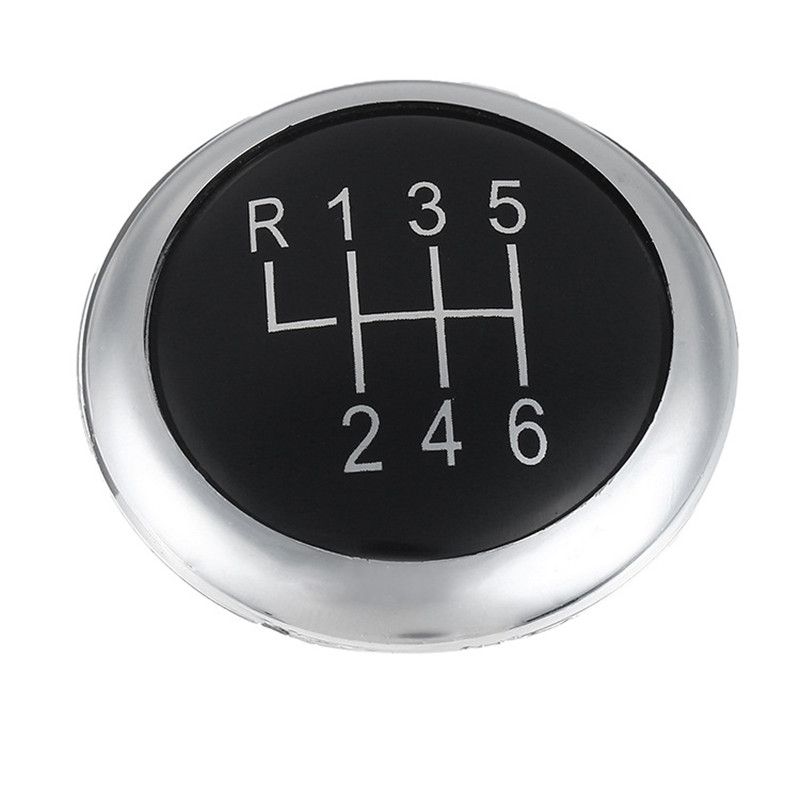 Nieuwe 6-versnellingspookknopdop Chrome-badge voor Passat 2005-2014 3C0711144A_voghion.com