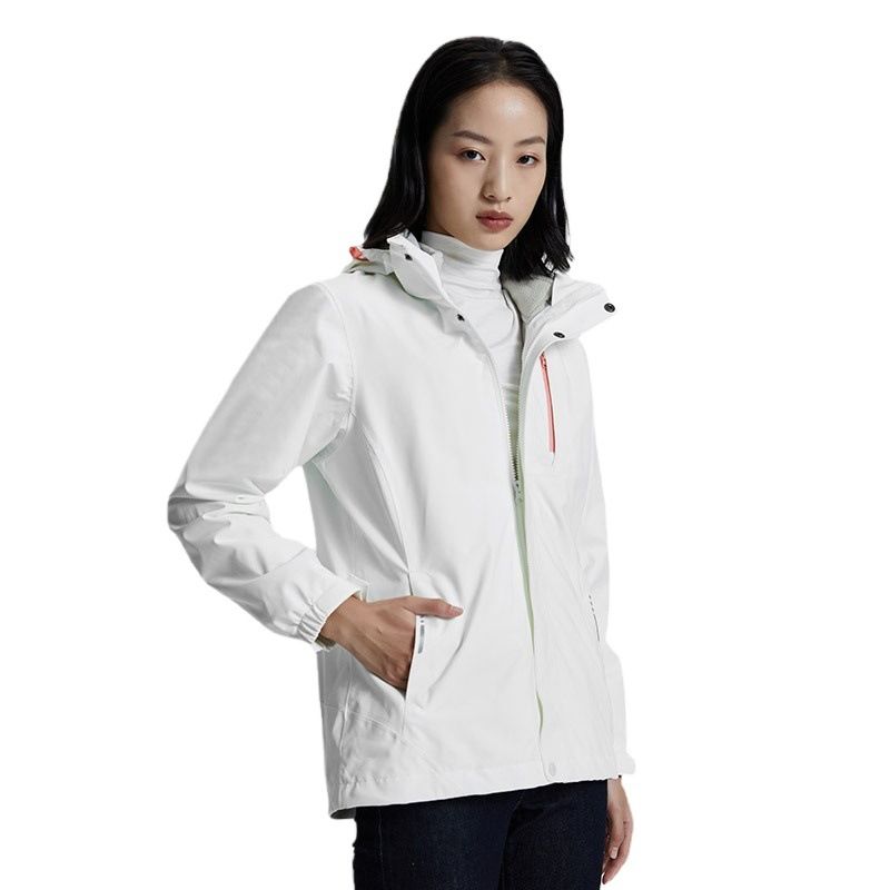 GB32614 Giacca softshell casual 3 in 1 impermeabile termosaldata da uomo, calda e resistente al freddo per donna_voghion.com