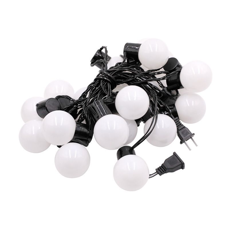 LED Bulb Outdoor Camping Canopy Solar String Wedding Night Market Stall Decoration Atmosphere Lights_voghion.com